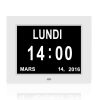 12 inch Digital Calendar Day Clock - Orientation Dementia Clock - TTC-DC1201-J