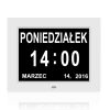 12 inch Digital Calendar Day Clock - Orientation Dementia Clock - TTC-DC1201-J