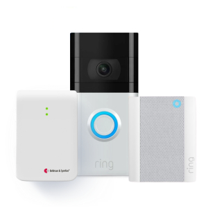 Bellman Ring Video Doorbell Kit (PLUS) = TT-RINGVD-PLUS + TT-RINGCH + BE1411