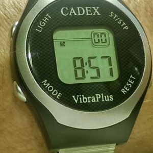 epill Cadex VibraPlus 8 Alarm Flexi Band Vibrating Reminder Watch VP8-FLEX