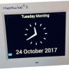 MemRabel 2 Dementia Orientation Clock AudioVisual Calendar Alarm (v6.3) - TTC-MEMRABEL2