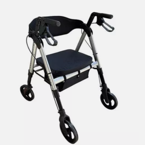 Deluxe Bariatric Rollator - Silver