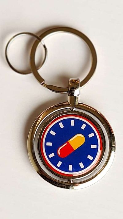 TabTimer branded keyring