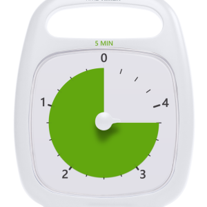 Time Timer PLUS® 5 Minute - TT-TTP05-WHT