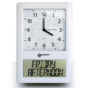 VISO 50 - Analogue dementia clock and digital orientation display