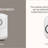 TabTimer Vib-Ra-Bell - wireless door bell & vibrating shaker receiver bundle - TT-VB2+1