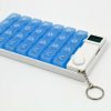 The Handi Pill Organiser - 4 Alarm 28 Compartment Pill Box Timer - TT4-28-HANDI