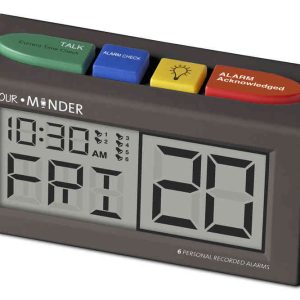 MedCenter Your Minder Personal Recordable Talking Alarm Clock TTC-MCREC