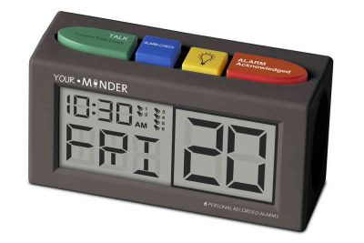 MedCenter Your Minder Personal Recordable Talking Alarm Clock TTC-MCREC