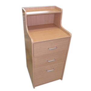 2 Drawer + 1 Dump Drawer + Hutch Cabinet