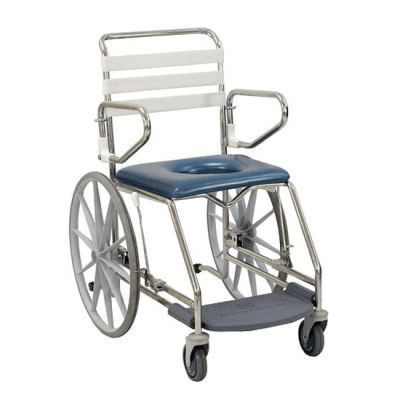 K Care Shower Commode Weight Bearing Platform - Self Propelled