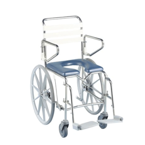 K Care Shower Commode Folding - Self Propelled