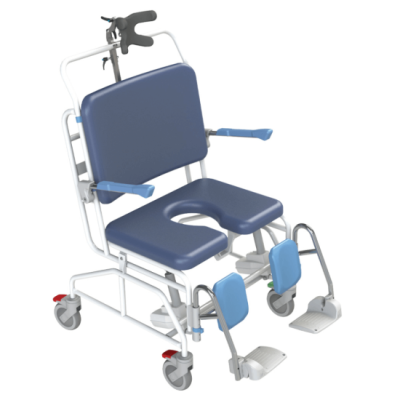 Electric 4HC Bariatric Tilt in Space Shower Commode