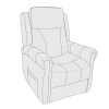 Aspire Raphael CUSTOM Quattro Powerlift Recline Chair - Leather