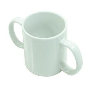 Two Handled Ceramic Mug