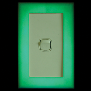 Dementia Care Glowing Surround for Light Switch