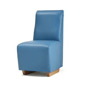 Teal Fuerza High Back Dining Chair