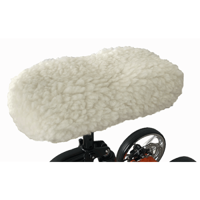 Sheepskin Knee Walker Cover