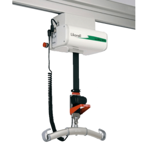 Ceiling Hoist - Liko - Likorall 242 ES w Manual Handling