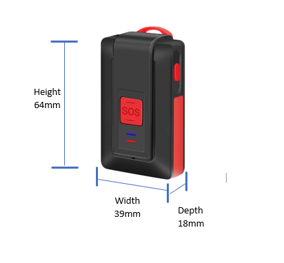 mCareMate 4G GPS Tracker Emergency Alarm