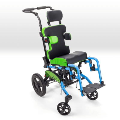 KI Mobility Little Wave Flip XP Folding Base Wheelchair