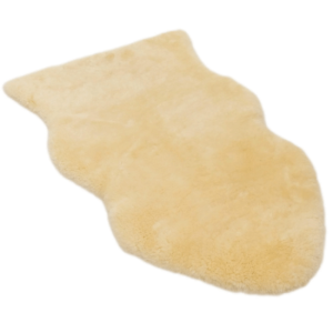 Sheepskin Natural Gold Overlay