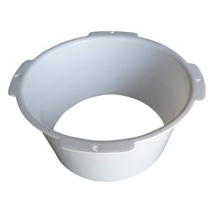 Splashguard for Folding Over Toilet Aid