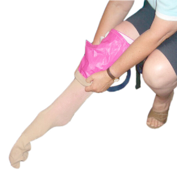 Stocking Slider Enclosed Toe Wrap Around for Oedema / Edema